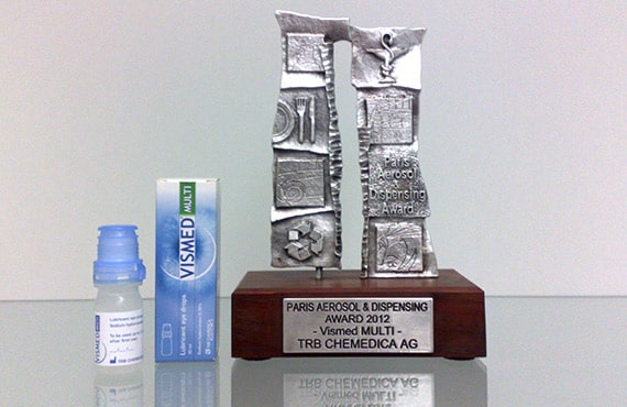 Paris Aerosol and Dispensing Award 2012 TRB Chemedica AG